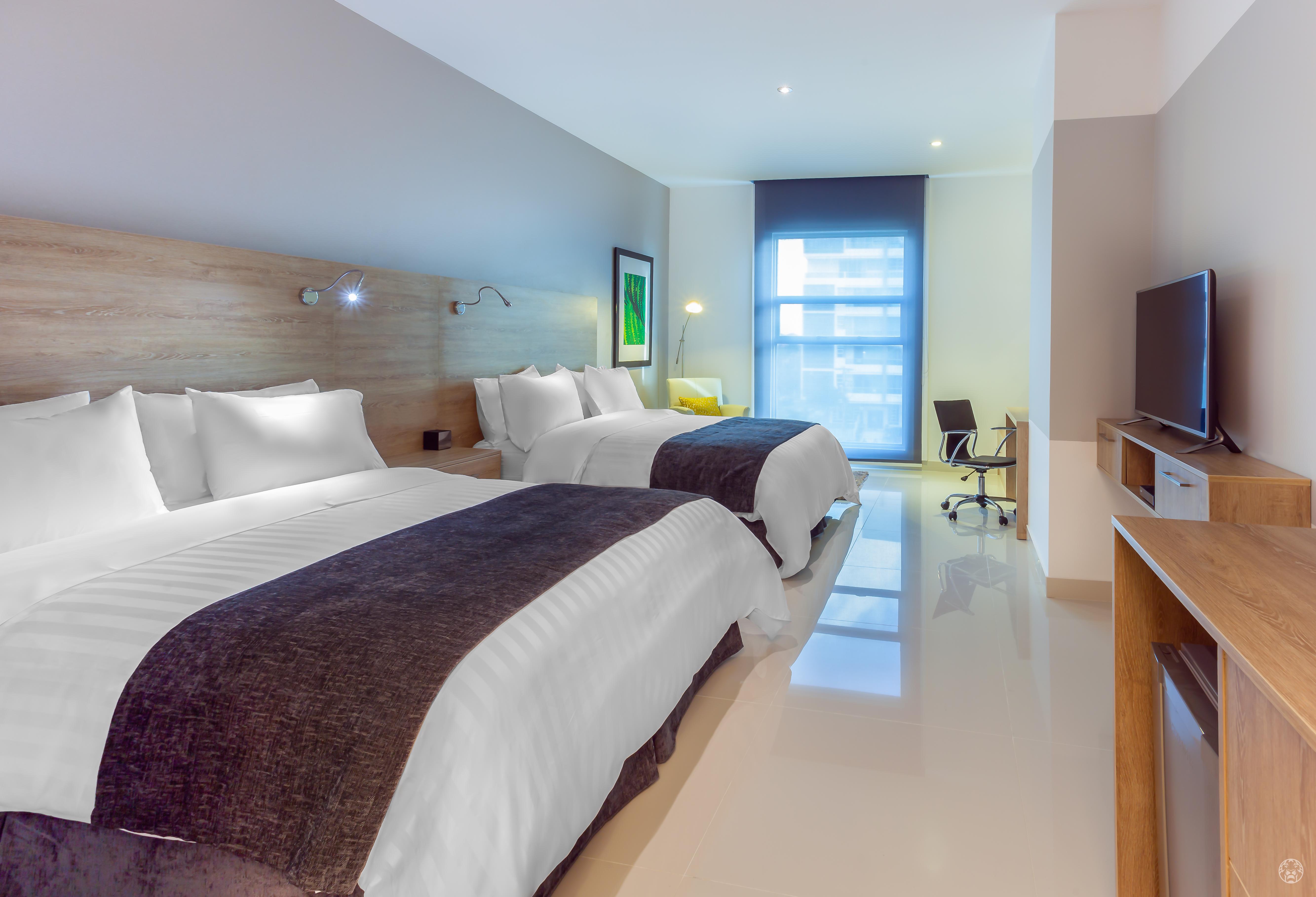 Sky Collection Lifestyle Hotel & Suites Barranquilla Barranquilla (Atlantico) Exteriör bild A typical room at the hotel